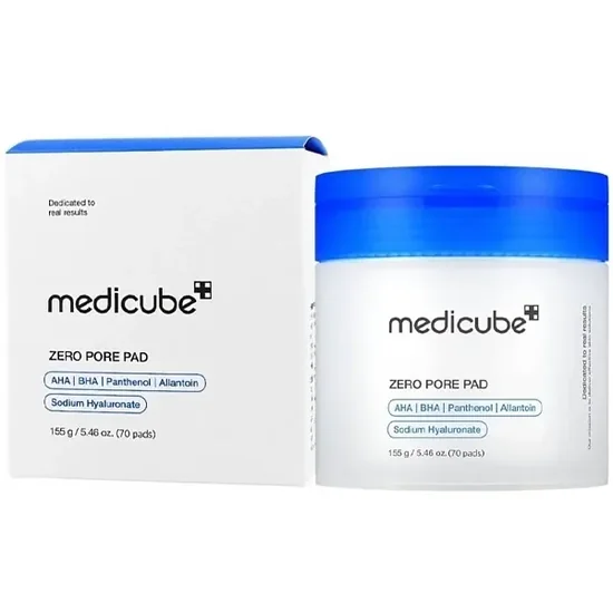Almohadas Tónicas Medicube Zero Pore Pad 2.0 70 Unidades