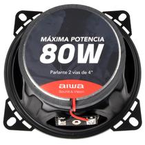 Alto Falante Aiwa AW-S1065P 4" 80W foto 1