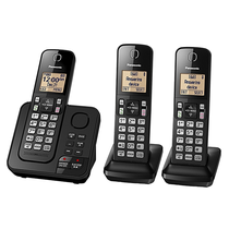 Aparelho de Telefone Panasonic KX-TGC363 3 Bases / Bina / Sem Fio foto principal