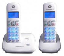 Aparelho de Telefone Motorola AURI-3500 Duas Bases / Bina / Sem Fio foto 1