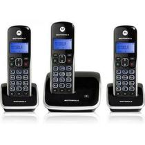 Aparelho de Telefone Motorola AURI-3500 Três Bases / Bina / Sem Fio foto principal