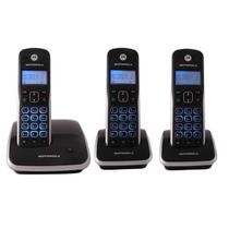 Aparelho de Telefone Motorola AURI-3500 Três Bases / Bina / Sem Fio foto 1