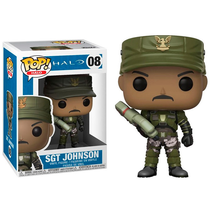 Boneco Funko Pop! Halo - SGT Johnson 08 foto principal