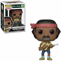 Boneco Funko Pop! Rick And Morty - Resistance Goldenfold 571