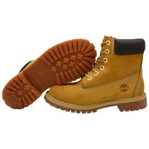 Bota Timberland Premium Wheat 6-Inch 12909 Marrom Claro Masculino foto 1