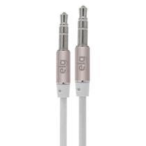 Cabo Auxiliar P2 x P2 Elg ECAUX1 - 1.25 Metros / Áudio Estéreo