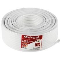 Cabo Coaxial Alphasat RG6 ALCC100 - 100 Metros foto principal