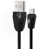 Cabo Micro USB Elg M510 - 1 Metro / Injetado em PVC / 12W / 2.4A foto principal