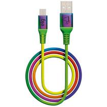 Cabo Micro USB Elg M510RB - 1 Metro / Malha de Nylon Trançada / 12W / 2.4A foto principal