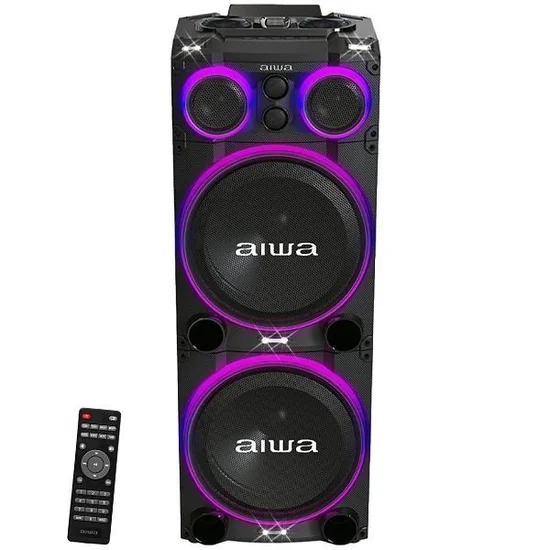 Caixa de Som Aiwa AWPOC15 SD / USB / Bluetooth / Karaokê