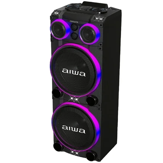Caixa de Som Aiwa AWPOC15 SD / USB / Bluetooth / Karaokê foto 1