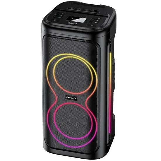 Caixa de Som Aiwa AWPOP12 SD / USB / Bluetooth / Karaokê foto 1