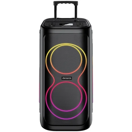 Caixa de Som Aiwa AWPOP12 SD / USB / Bluetooth / Karaokê foto 2