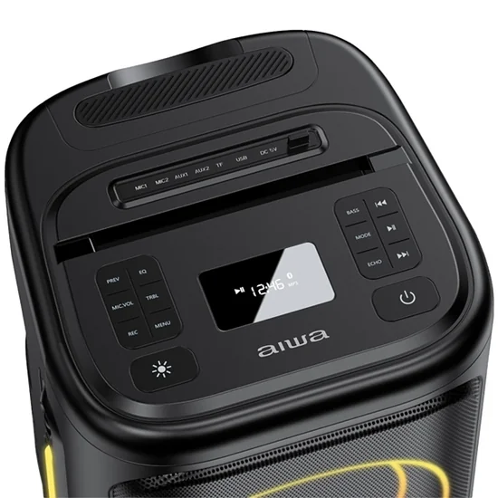Caixa de Som Aiwa AWPOP12 SD / USB / Bluetooth / Karaokê foto 3