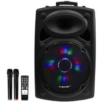 Caixa de Som Ecopower EP-1903 SD / USB / Bluetooth / Karaokê
