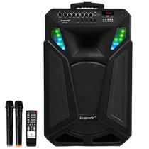 Caixa de Som Ecopower EP-1927 SD / USB / Bluetooth / Karaokê
