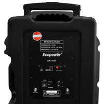 Caixa de Som Ecopower EP-1927 SD / USB / Bluetooth / Karaokê foto 1