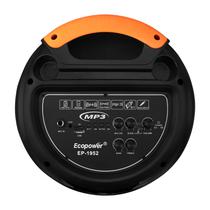 Caixa de Som Ecopower EP-1952 SD / USB / Bluetooth / Karaokê foto 2