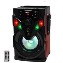 Caixa de Som Ecopower EP-2123 SD / USB / Bluetooth / Karaokê
