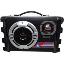Caixa de Som Ecopower EP-2220 SD / USB / Bluetooth / Karaokê