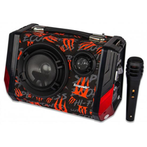 Caixa de Som Ecopower EP-2268 SD / USB / Bluetooth / Karaokê