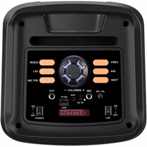 Caixa de Som Kolke Flame KPB-490 USB / Bluetooth / Karaokê foto 2