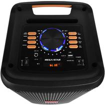 Caixa de Som Mega Star Fiestabox 1860 SD / USB / Bluetooth / Karaokê foto 2