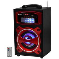 Caixa de Som Mega Star HY-1105BT SD / USB / Bluetooth / Karaokê