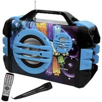 Caixa de Som Mega Star HY-K52BT SD / USB / Bluetooth foto 2