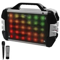 Caixa de Som Mega Star HY-K53BT SD / USB / Bluetooth / Karaokê foto 1