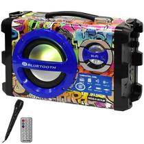 Caixa de Som Mega Star HY-K55BT SD / USB / Bluetooth / Karaokê foto principal