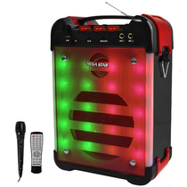 Caixa de Som Mega Star HY-K60BTR SD / USB / Bluetooth / Karaokê foto 1