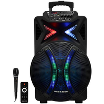 Caixa de Som Mega Star SPA155BTE SD / USB / Bluetooth / Karaokê foto principal