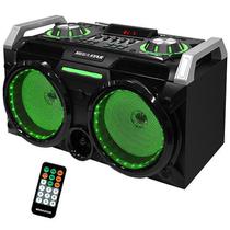 Caixa de Som Mega Star SPA-DJ76BT SD / USB / Bluetooth / Karaokê