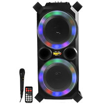 Caixa de Som Mega Star SPADJ75BT SD / USB / Bluetooth / Karaokê foto principal