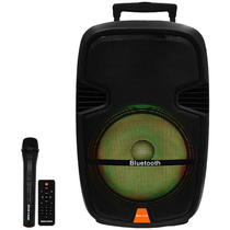 Caixa de Som Mega Star SPA157BTF SD / USB / Bluetooth / Karaokê