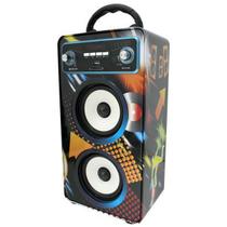 Caixa de Som Mox MO-K30B SD / USB / Bluetooth