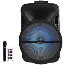 Caixa de Som Mox MO-S1501 SD / USB / Bluetooth / Karaokê