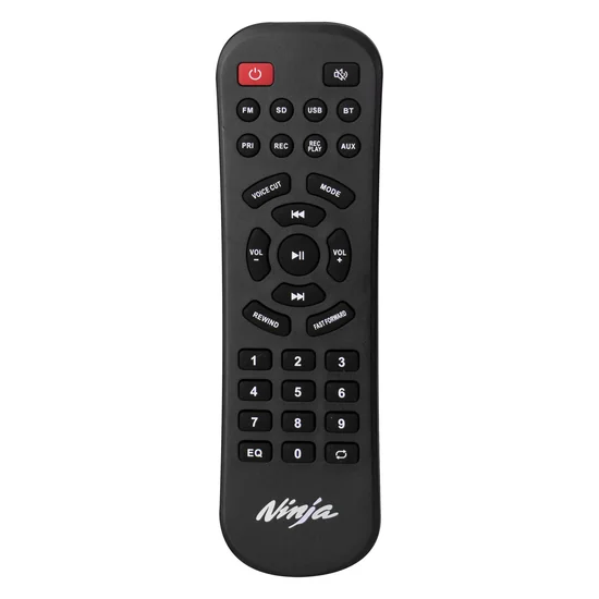 Caixa de Som Ninja NJ-206A SD / USB / Bluetooth / Karaokê foto 4