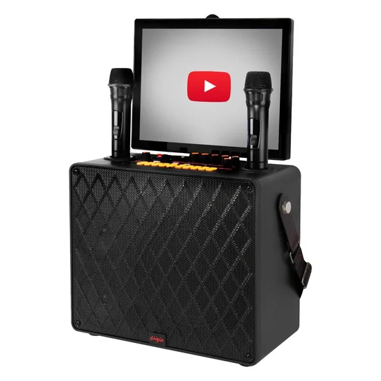 Caixa de Som Ninja NJ-2A2 SD / USB / Bluetooth / Karaokê foto principal