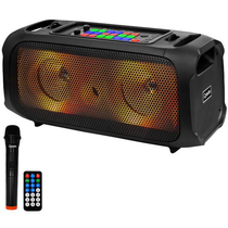 Caixa de Som Quanta StyleFest QTSBT300 SD / USB / Bluetooth / Karaokê