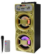 Caixa de Som Roadstar RS-752CX SD / USB / Bluetooth / Karaokê foto 2