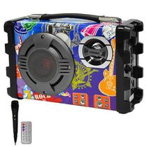 Caixa de Som Satellite AS-392 SD / USB / Bluetooth / Karaokê