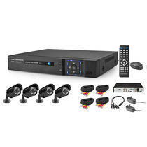 Câmera de Monitoramento & DVR Powerpack DVR-CA049.KIT 4 Canais