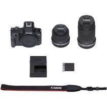 Câmera Digital Canon EOS R50 24.2MP 3.0" Lente RF-S 18-45MM IS STM + Lente RF-S 55-210MM IS STM foto 3