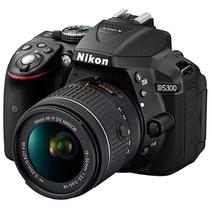 Câmera Digital Nikon D5300 24.2MP 3.2" Lente AF-P DX NIKKOR 18-55MM VR