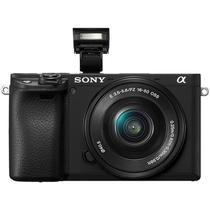 Câmera Digital Sony A6400 (ILCE-6400L) 24.2MP 3.0" Lente E PZ 16-50MM OSS