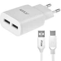 Carregador Keen KC-01 Bivolt - Cabo USB-C