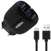 Carregador Moxom MX-HC48 Bivolt - Cabo Micro USB
