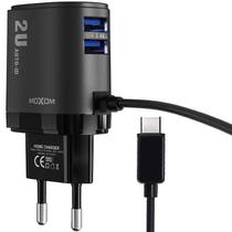 Carregador Moxom MX-HC78 Bivolt - Cabo USB-C foto principal